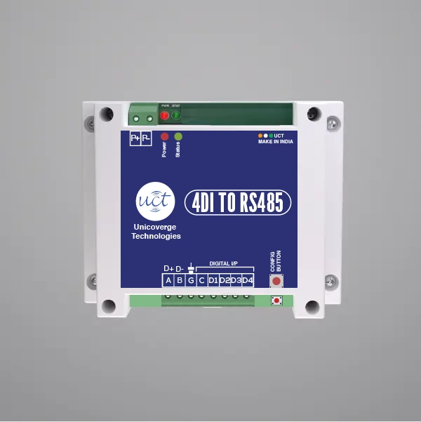 4 Digital Input to RS485 Modbus RTU Module