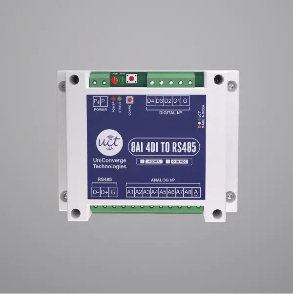 8AI 4DI Modbus RS485 Product