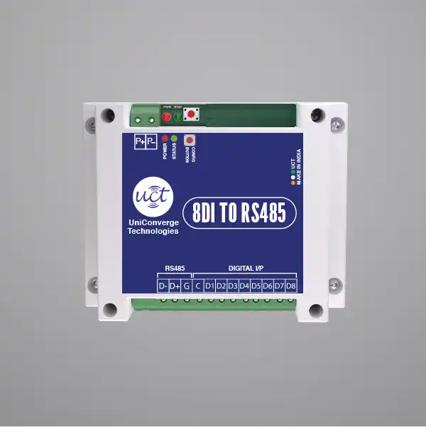 8 Digital Input to RS485 Modbus RTU Module