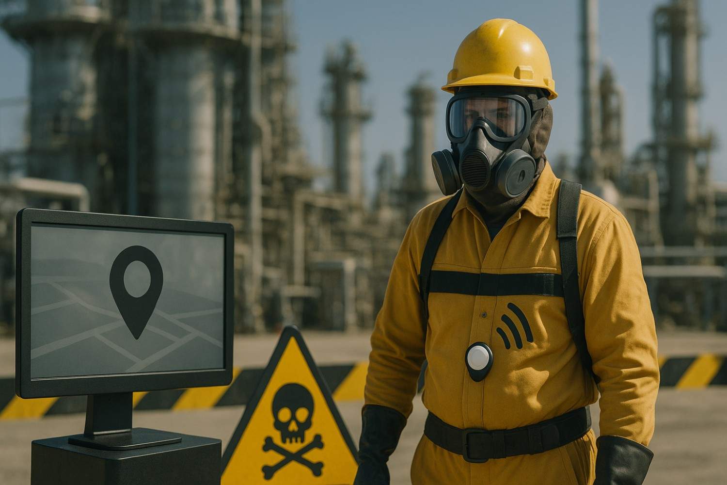 Realtime Tracking of Personnel Working Inside Hazardous Areas