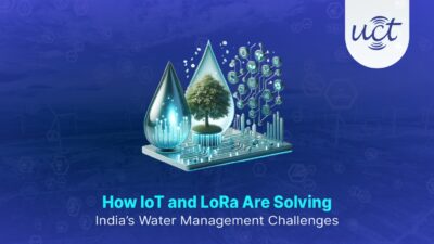 Smart water meter installed in Indian household for real-time usage monitoring