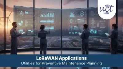 UniConverge UG67 LoRaWAN applications utilities preventive maintenance gateway rural grid