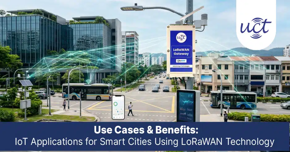 IoT Applications for Smart Cities Using LoRaWAN Technology by Uniconverge in Delhi sensors for lighting and traffic