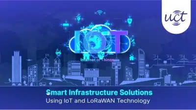 LoRaWAN smart infrastructure India deployment—sensors on water pipes, streetlights, highways in Delhi NCR and Hyderabad ORR by Uniconverge Technologies.